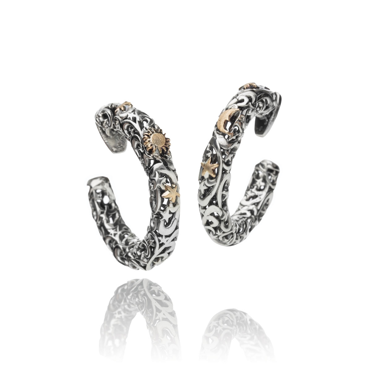 copy of Polvere di Stelle earrings with dome