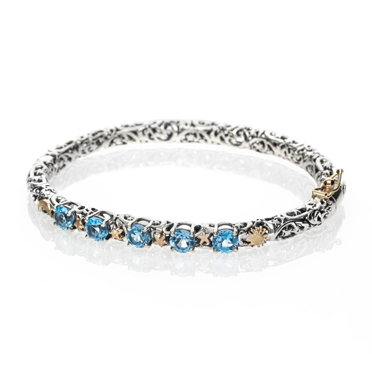 Bracciale Polvere di Stelle manetta 5 pietre