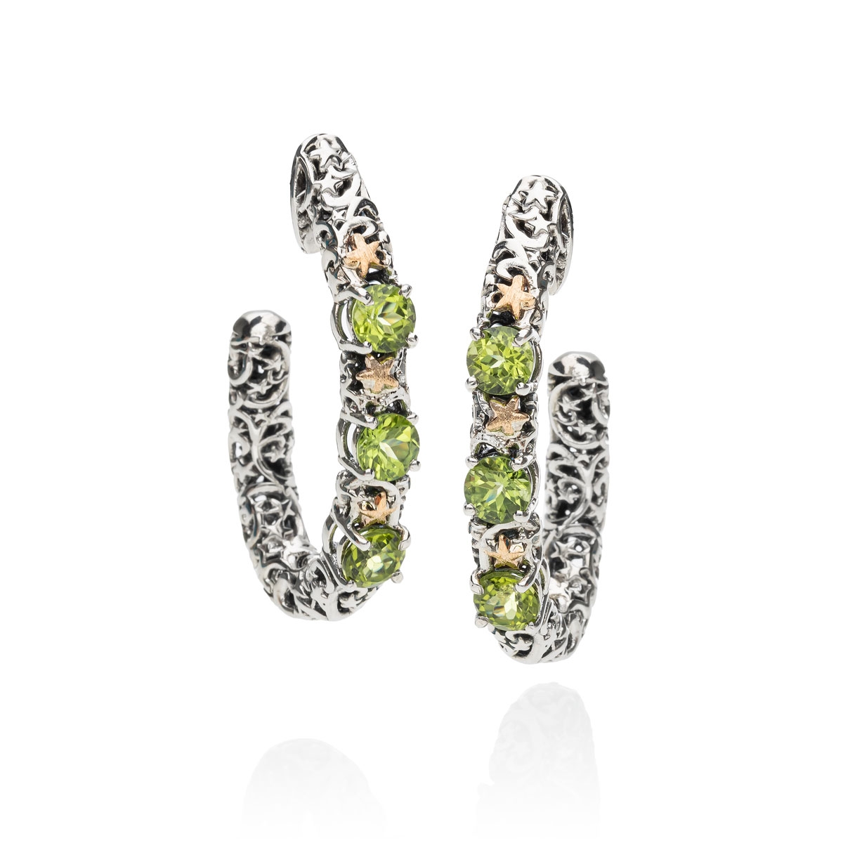 copy of Polvere di Stelle earrings with dome