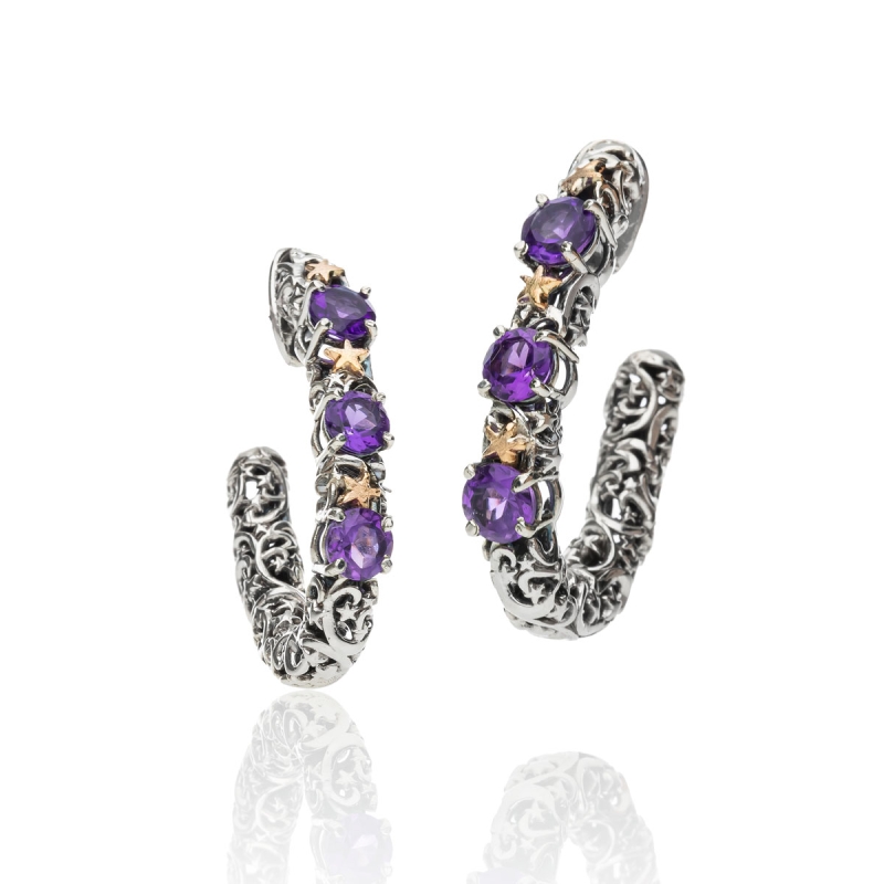 copy of Polvere di Stelle earrings with dome