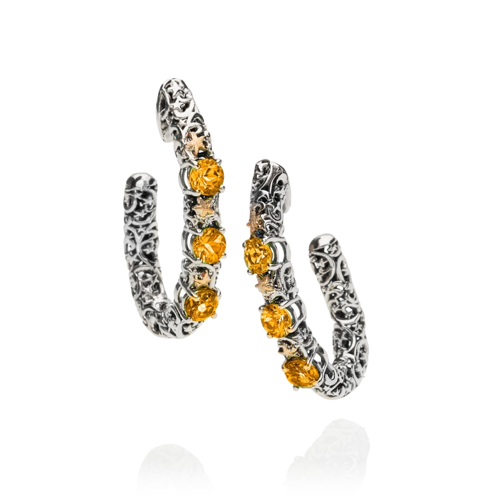 copy of Polvere di Stelle earrings with dome