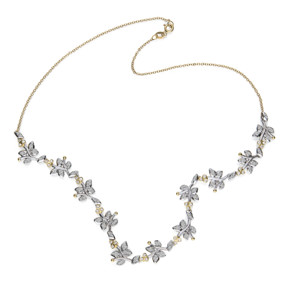 Collana Ramage preziosa 18kt