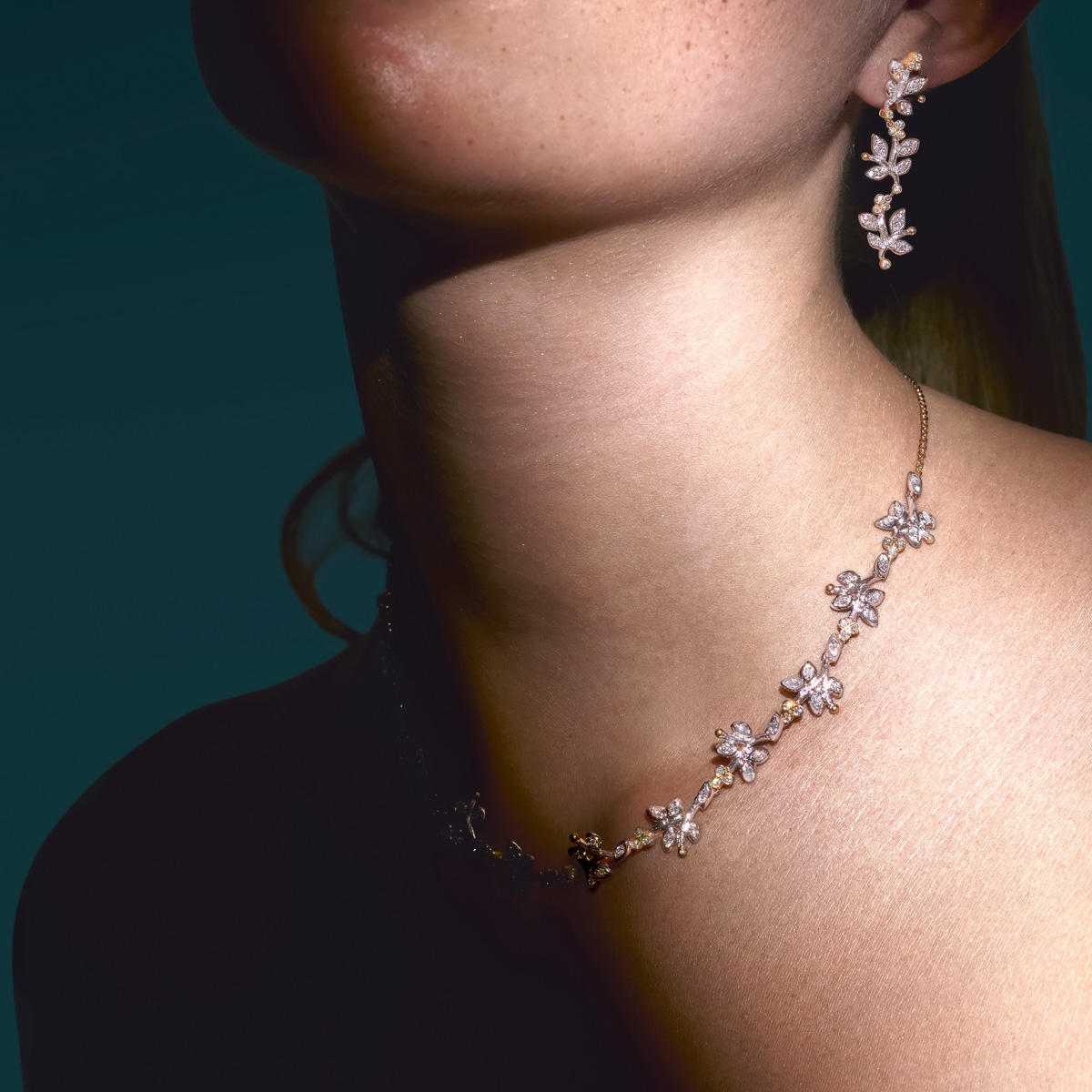 Collana Ramage preziosa 18kt