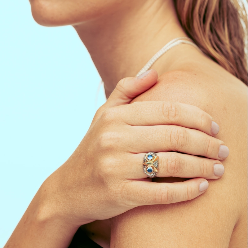 Anello Civetta basic micro