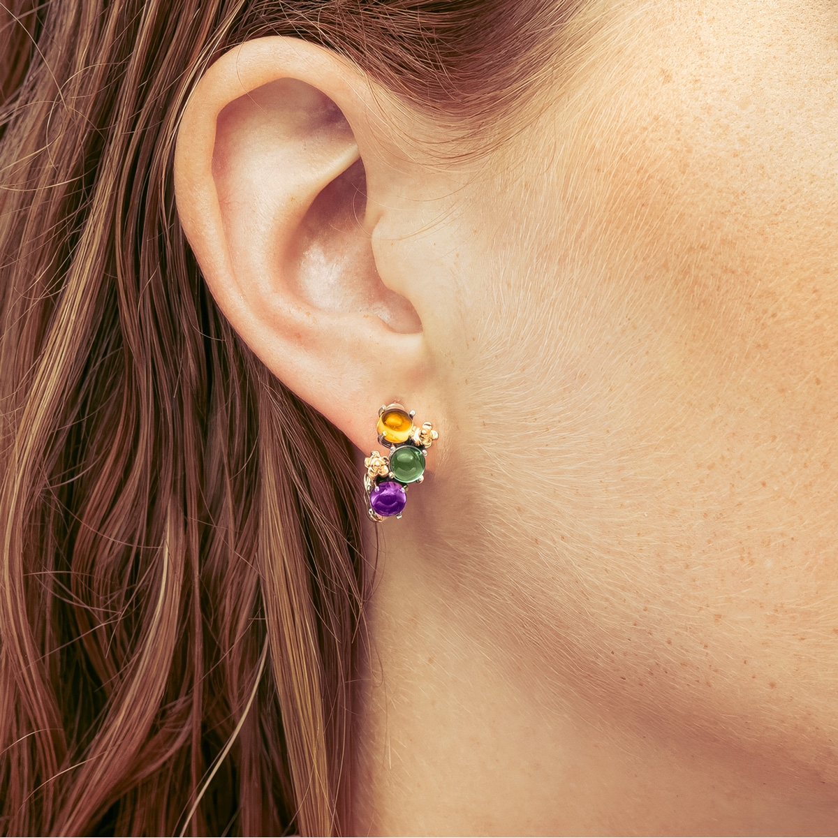 copy of Positano lobe earrings