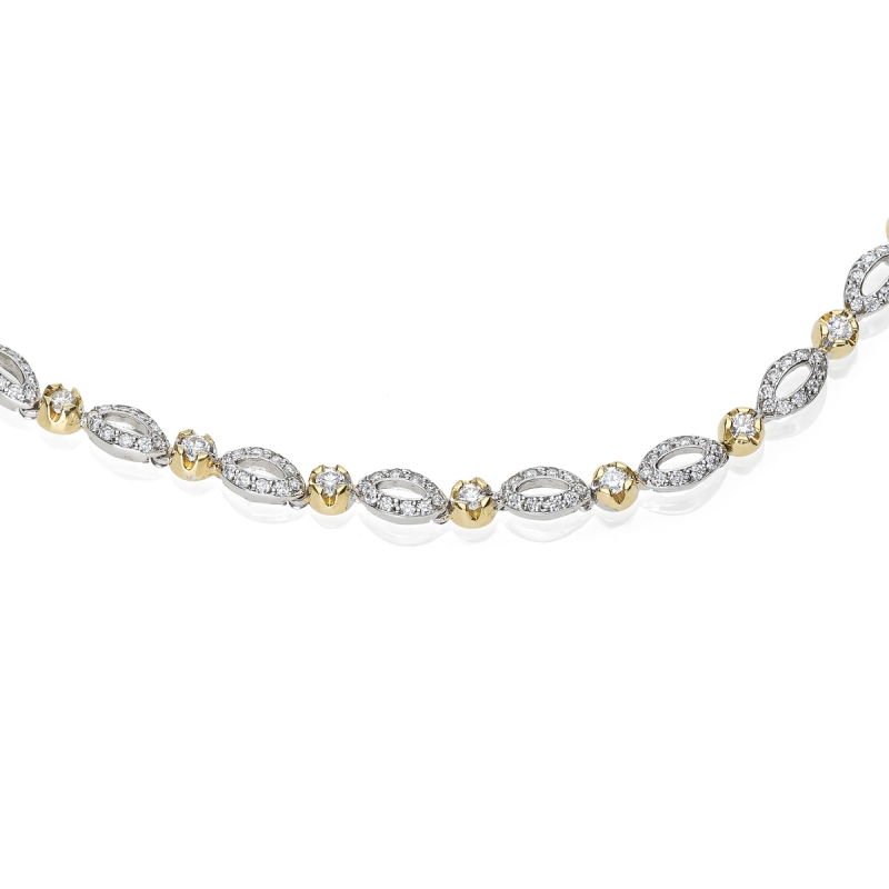 collana Fiori di Stelle mandorla