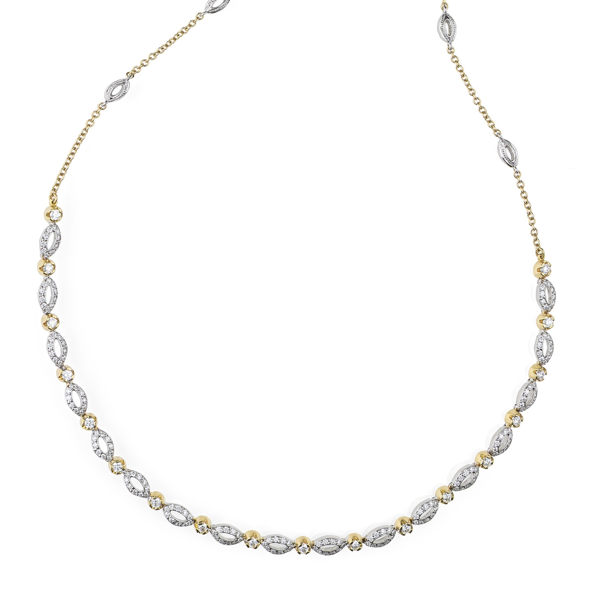 collana Fiori di Stelle mandorla