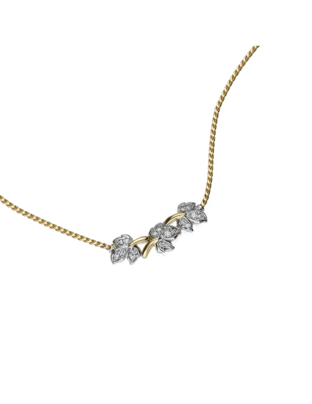 Collana 3 Foglie