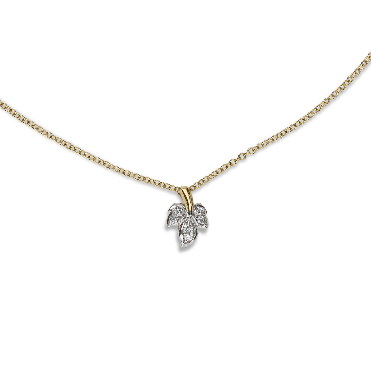 Collana Foglia piccola