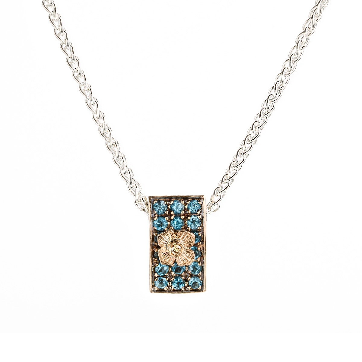 Collana Medievale Pavè azzurro