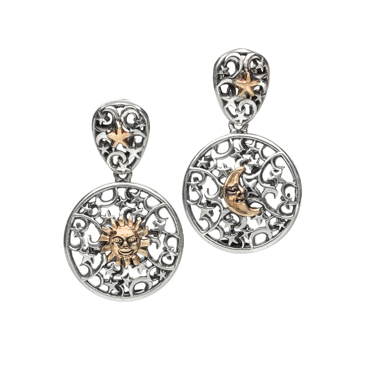 copy of Polvere di Stelle earrings with dome