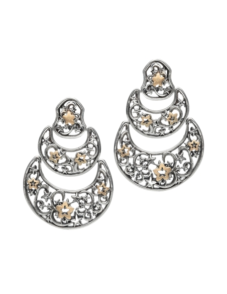 copy of Polvere di Stelle earrings with dome
