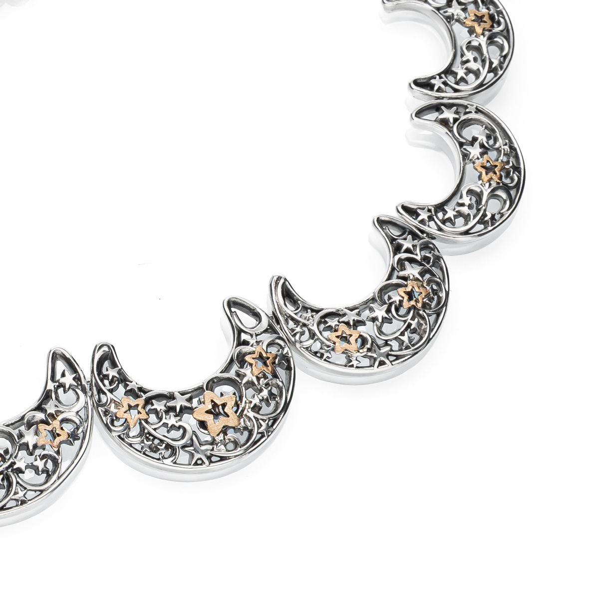 Collana Polvere di stelle lune 2