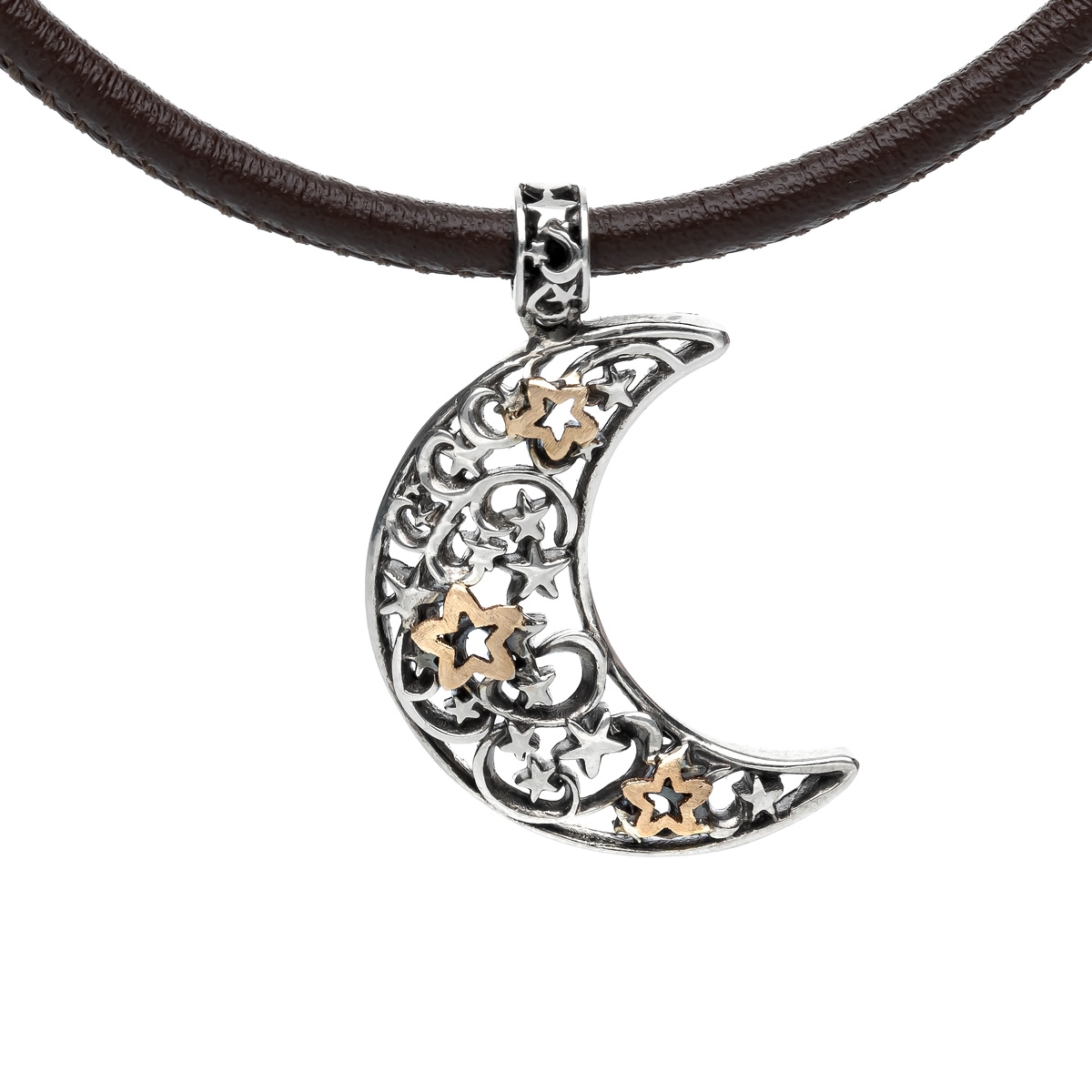 Ciondolo Polvere di Stelle luna piccola