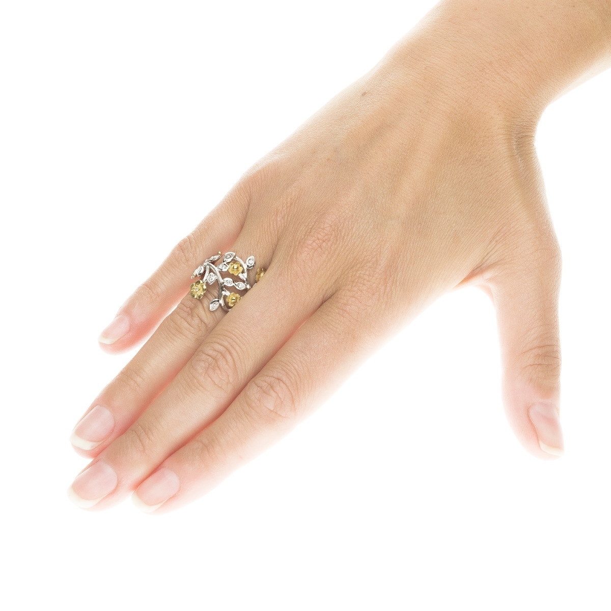 Anello Ramage preziosa gold18kt