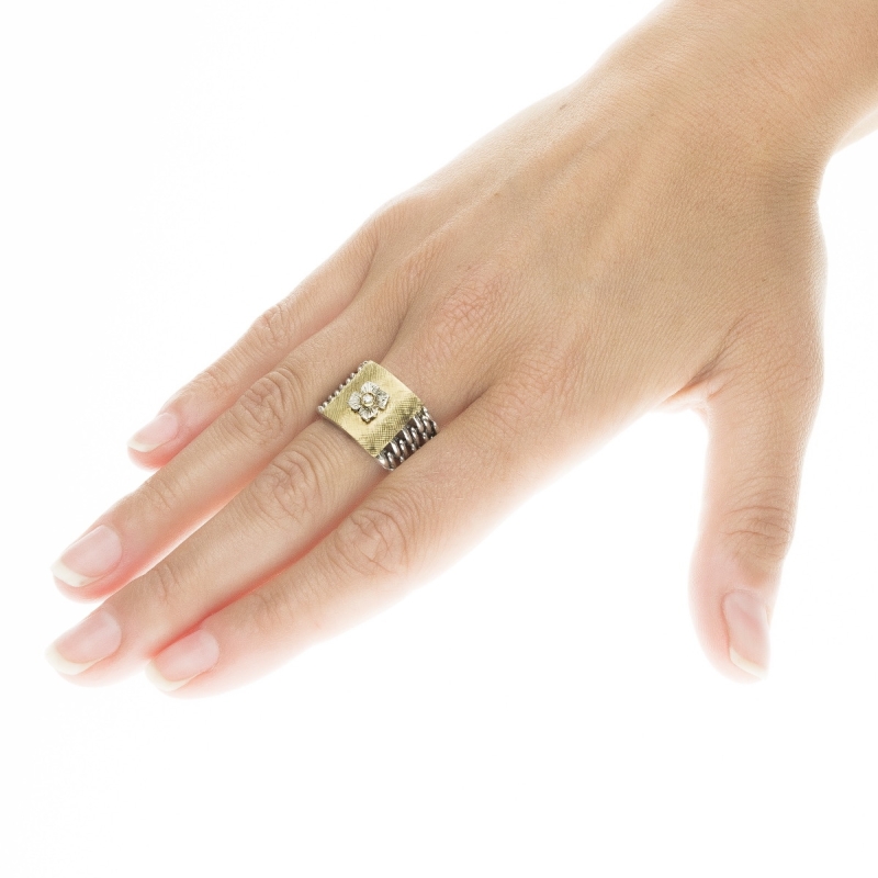 Medievale grande gold18kt&silver