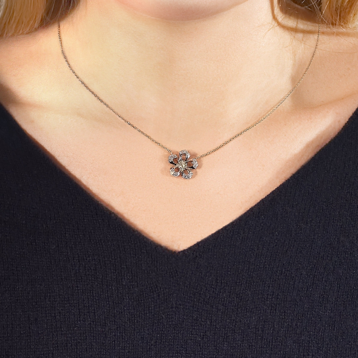 copy of Fiore di pesco fiore enorme gold18kt