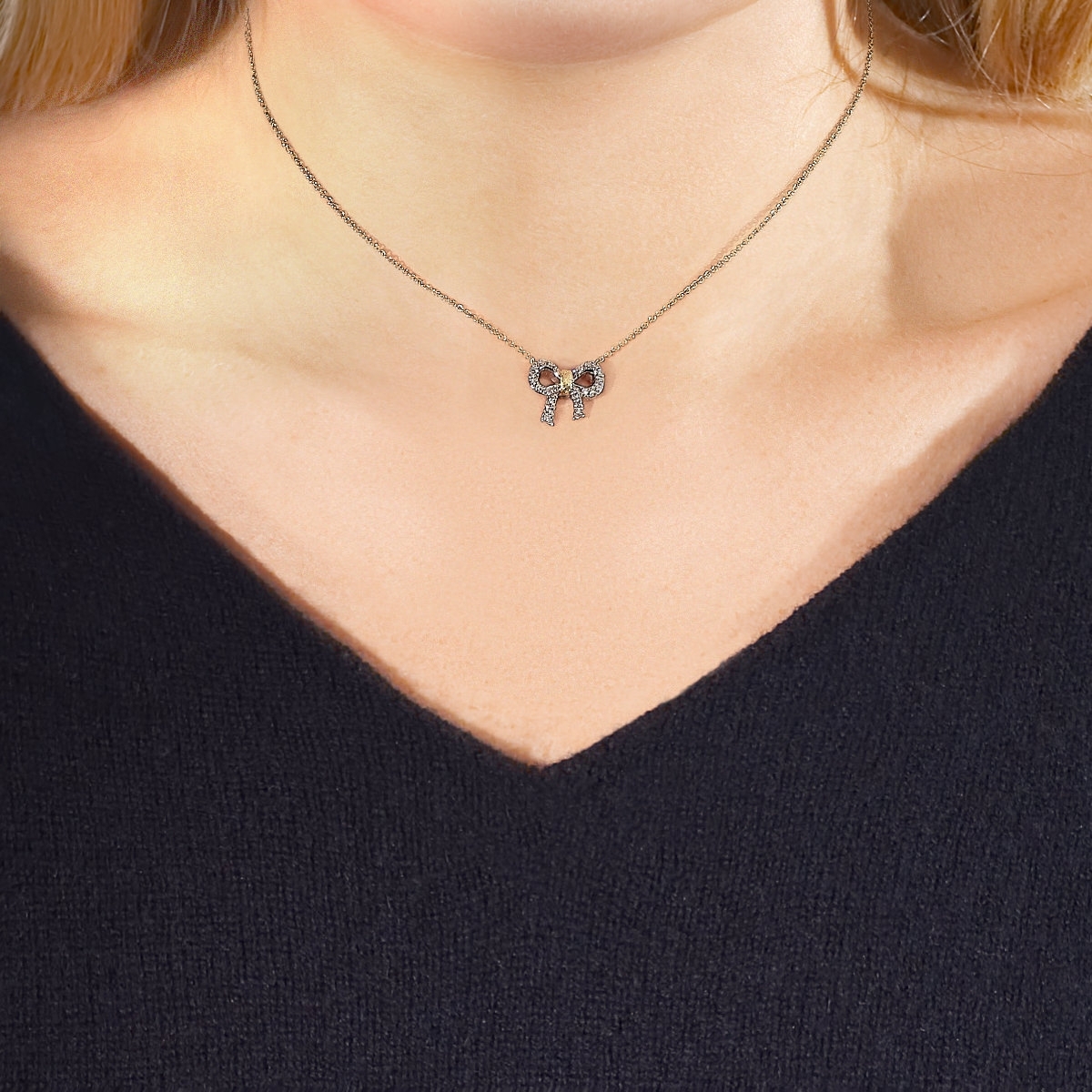 Nodi fiocchetto oro18kt