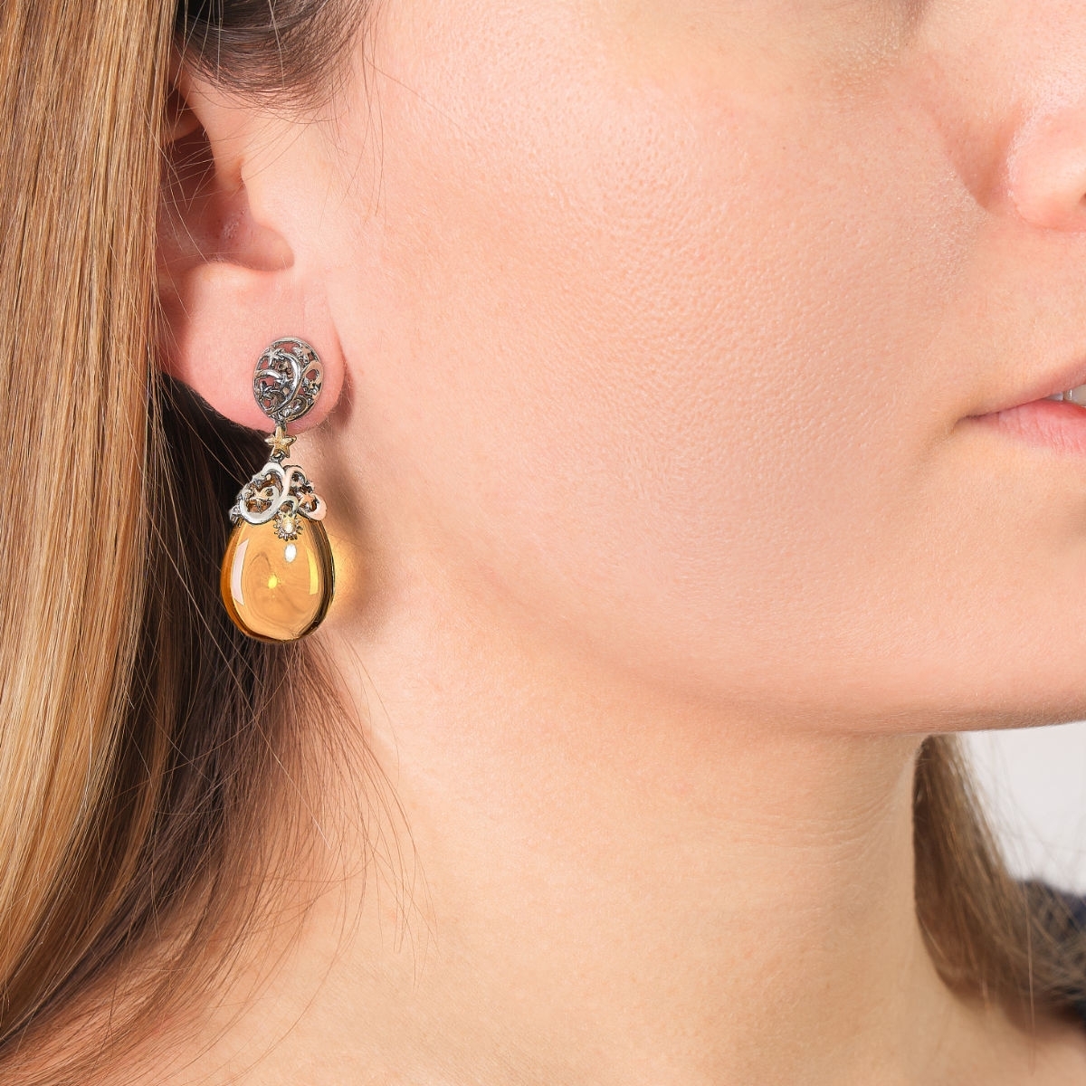 Polvere di stelle gocce silver&gold9kt