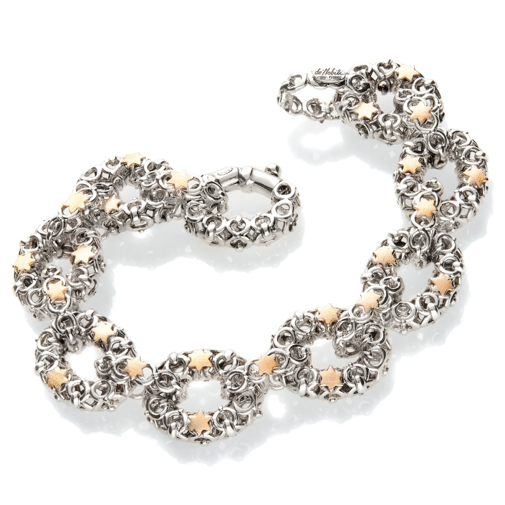 Bracciale Stelline maglie