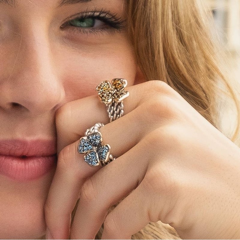 Anello medievale giuggiola giallo