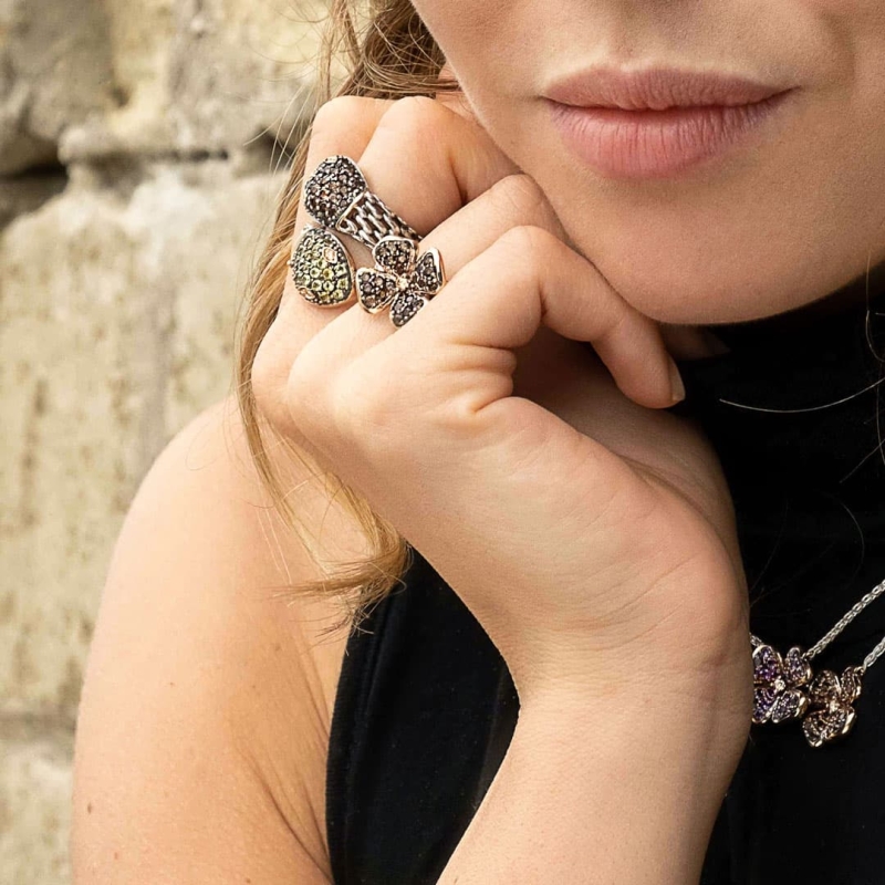 copy of Medievale serpente gold9kt&silver