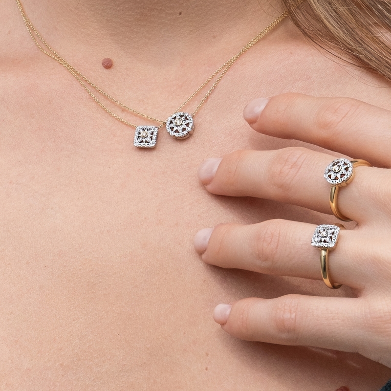 Tondino raggio di sole gold18kt