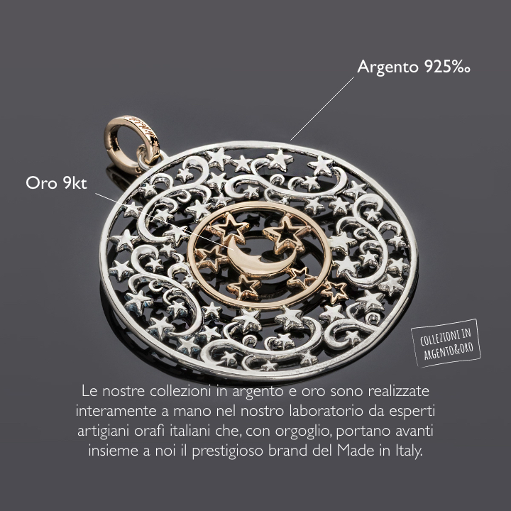 De Nobili Ciondolo Polvere Di Stelle Sole CI515 - Gioielleria Sessa - Foto 13